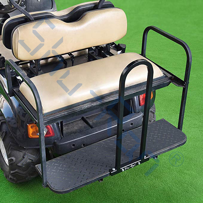 普遍的なUの形のゴルフ カートの後部座席の安全グラブ棒黒色30x11.8x1のインチ