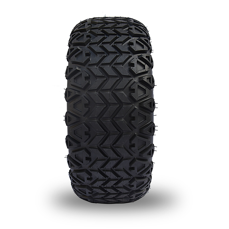 金の白い14インチのゴルフ カートの縁およびタイヤ コンボ4PLY 101.6 PCD
