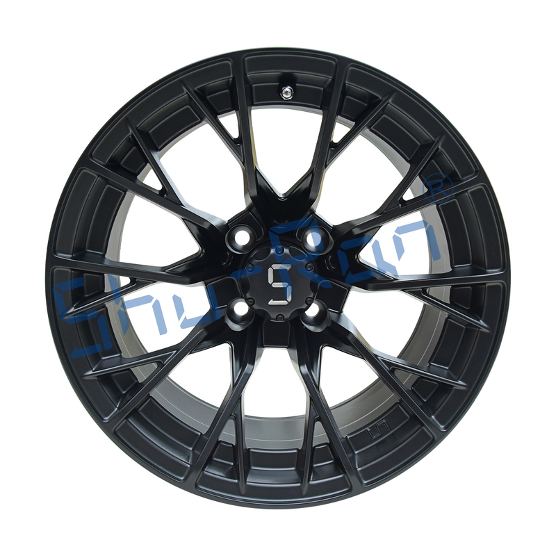 シュラン 新品 14インチ 輪 マット黒 アルミゴルフカート 輪 14x7 ユニバーサル 4 ボルト パターン