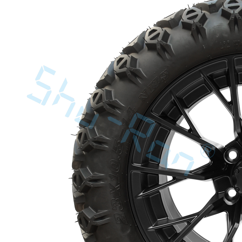 シュラン 14 インチ ゴルフカート 輪とタイヤ リングとDOTタイヤ 101.6 PCD 4x4 ボルトパターン