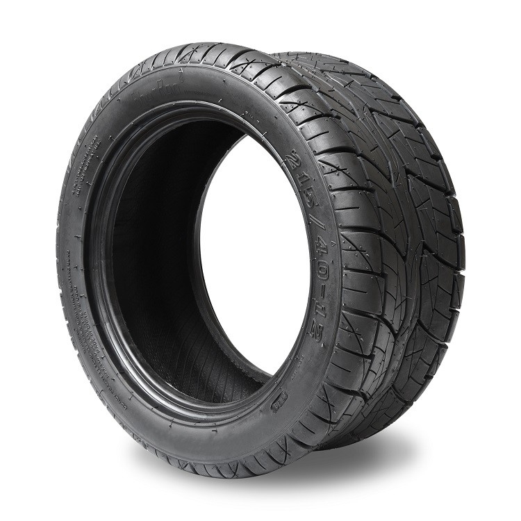 12インチの車輪と互換性がある215/40-12個の通りのチューブレス タイヤをゴルフ カート（上昇は要求しなかった）