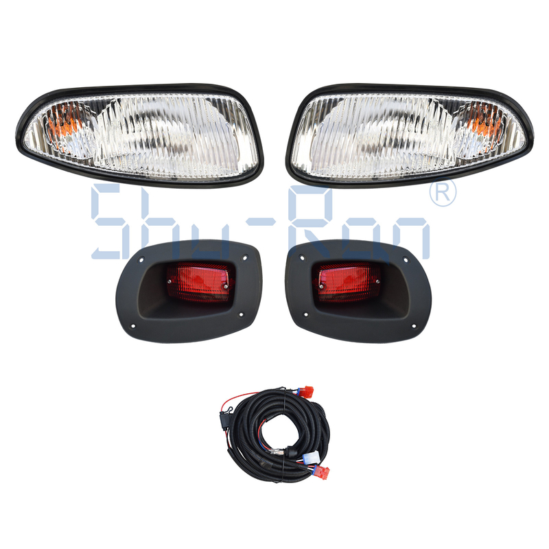 EZGO RXVのゴルフ カートの基本的な通り法的ハロゲン軽いキットw/LEDの尾ライト