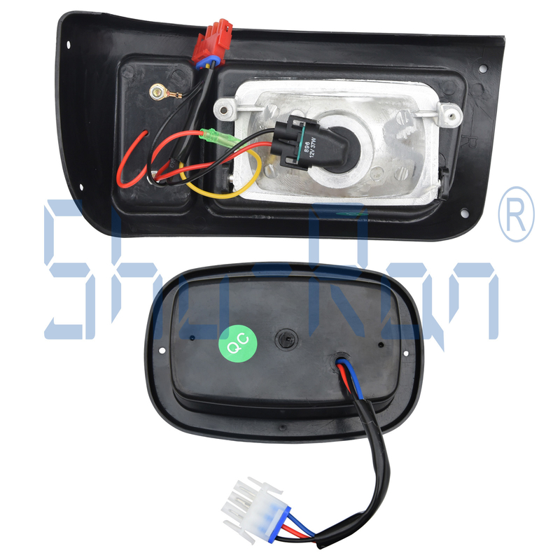 ゴルフ カート ハロゲン ヘッドライトおよびLEDのクラブ車DSと互換性がある赤いテールライトのキット