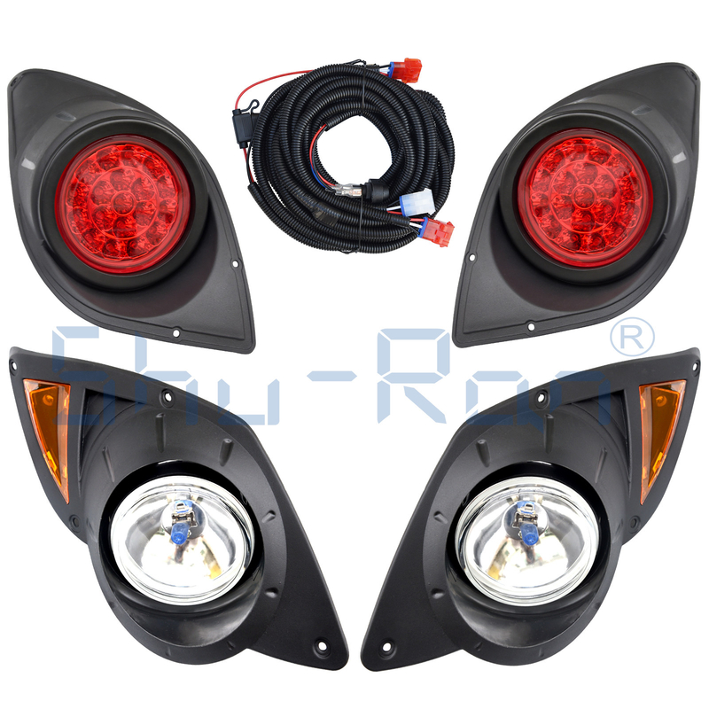 Yamahaドライブ、ハロゲン ヘッドライトおよびLEDのテールライトのためのゴルフ カートの基本的な軽いキット